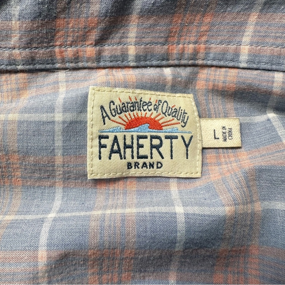 3 Faherty lightweight casual button downs 100% co… - image 11